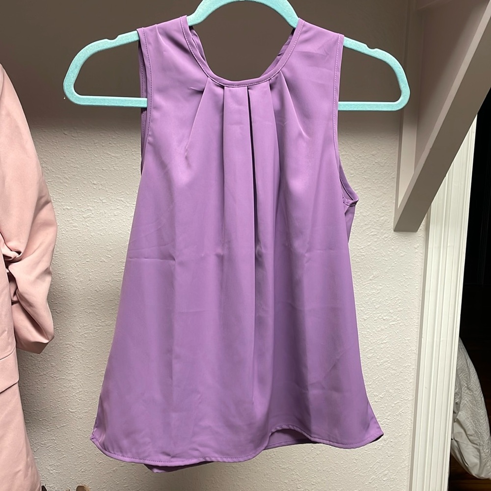 SHEIN Sleeveless Business Top